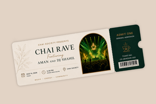 CHAI RAVE PASS